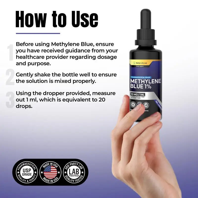 Premium Methylene Blue Energy Drops™